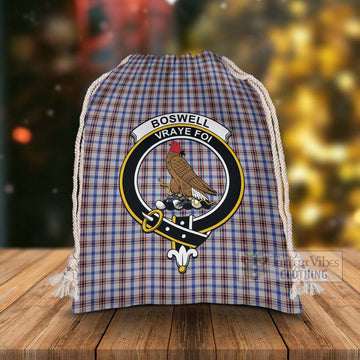 Boswell Tartan Christmas Santa's Bag with Family Crest - Tartan Vibes Clothing