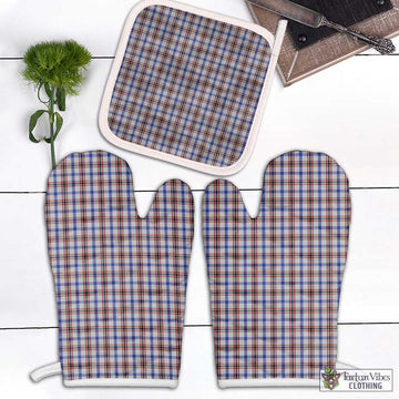 Boswell Tartan Combo Oven Mitt & Pot-Holder Combo 2 Oven Mitt & 1 Pot-Holder Black - Tartan Vibes Clothing