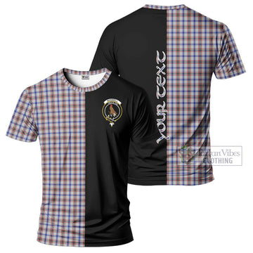 Boswell Tartan T-Shirt with Family Crest and Half Of Me Style Kid's Shirt - Tartan Vibes Clothing