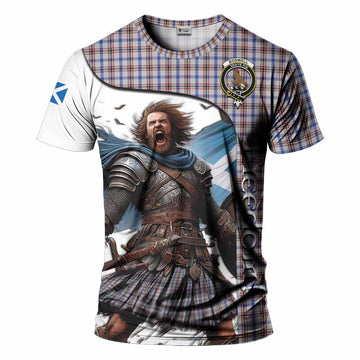 Boswell Crest Tartan T-Shirt Inspired by the Freedom of Scottish Warrior Kid's Shirt - Tartan Vibes Clothing