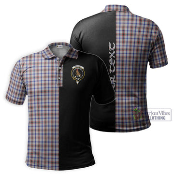 Boswell Tartan Polo Shirt with Family Crest and Half Of Me Style Kid - Tartan Vibes Clothing