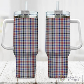 Boswell Tartan Tumbler with Handle One Size 40 OZ - Tartan Vibes Clothing