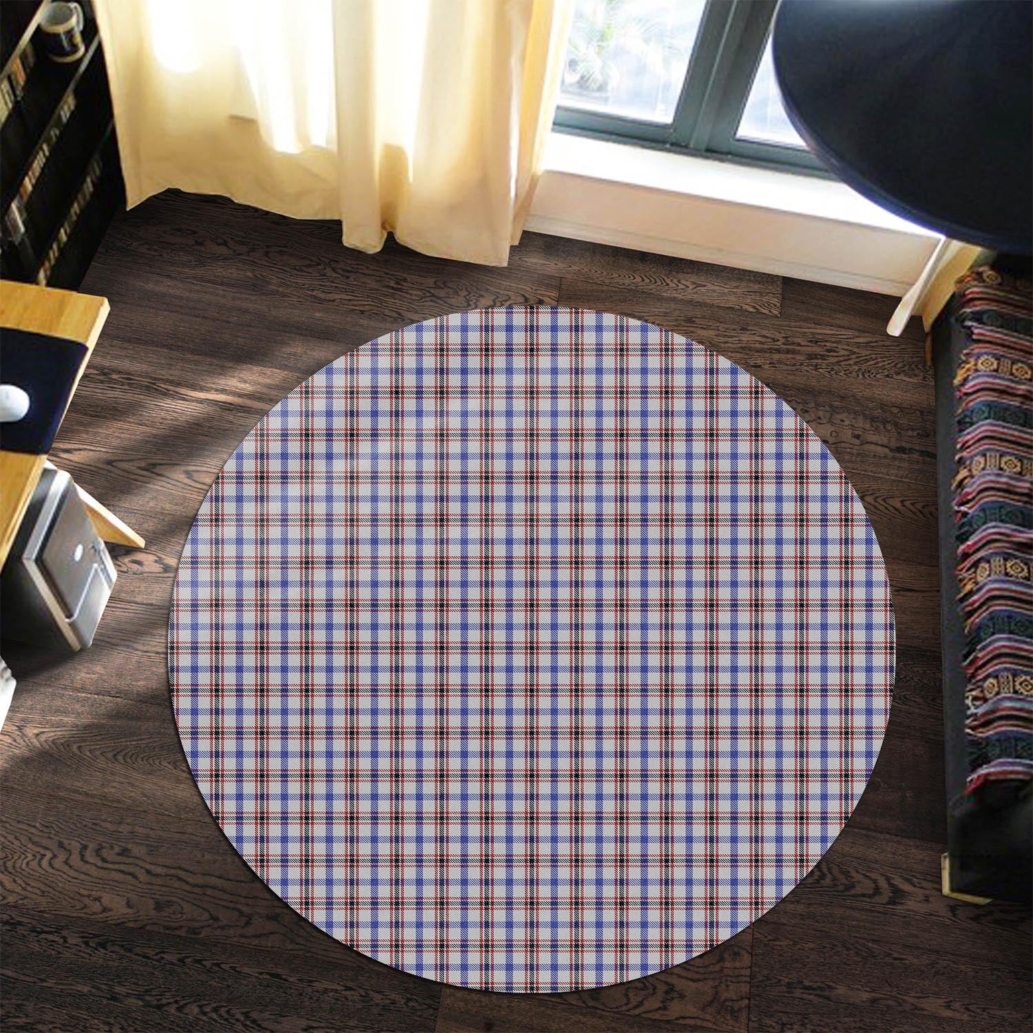 Boswell Tartan Round Rug Premium Round Rug - Tartan Vibes Clothing
