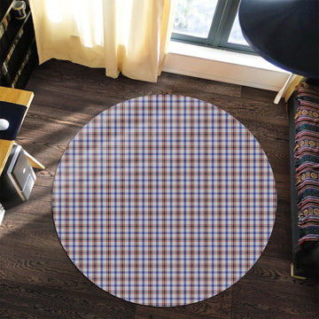 Boswell Tartan Round Rug Premium Round Rug - Tartan Vibes Clothing