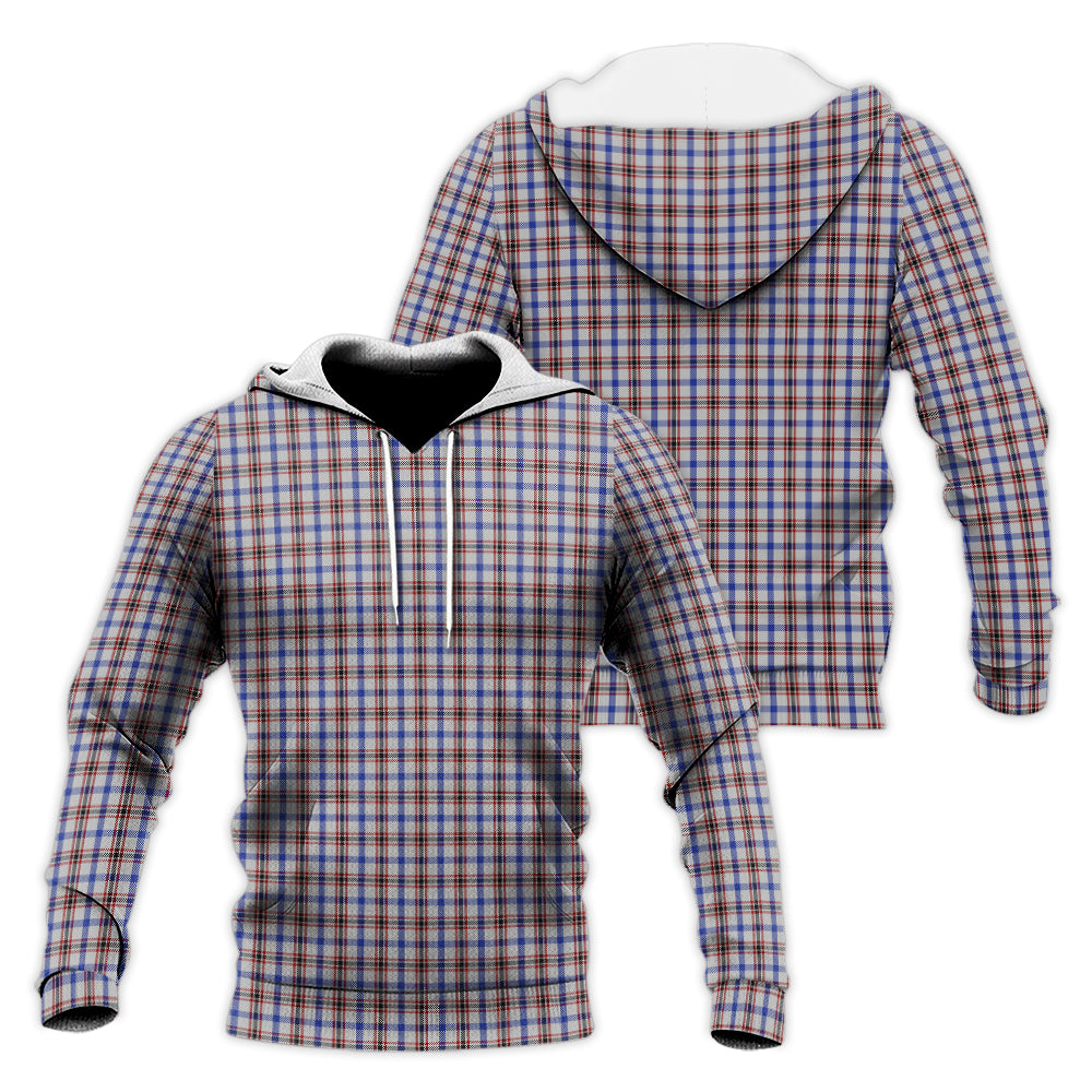 Boswell Tartan Knitted Hoodie Unisex - Tartan Vibes Clothing