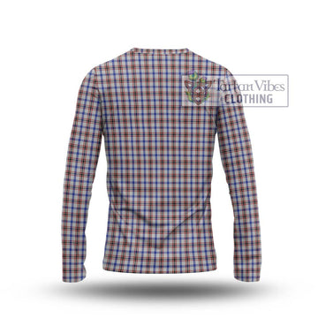 Boswell Tartan Long Sleeve T-Shirt with Family Crest DNA In Me Style - Tartan Vibes Clothing
