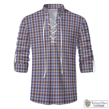 Boswell Tartan Men's Scottish Traditional Jacobite Ghillie Kilt Shirt - Tartan Vibes Clothing