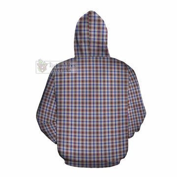 Boswell Tartan Cotton Hoodie with Family Crest DNA In Me Style Pullover Hoodie - Tartan Vibes Clothing