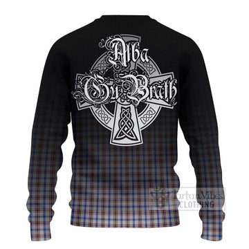 Boswell Tartan Ugly Sweater Featuring Alba Gu Brath Family Crest Celtic Inspired - Tartan Vibes Clothing