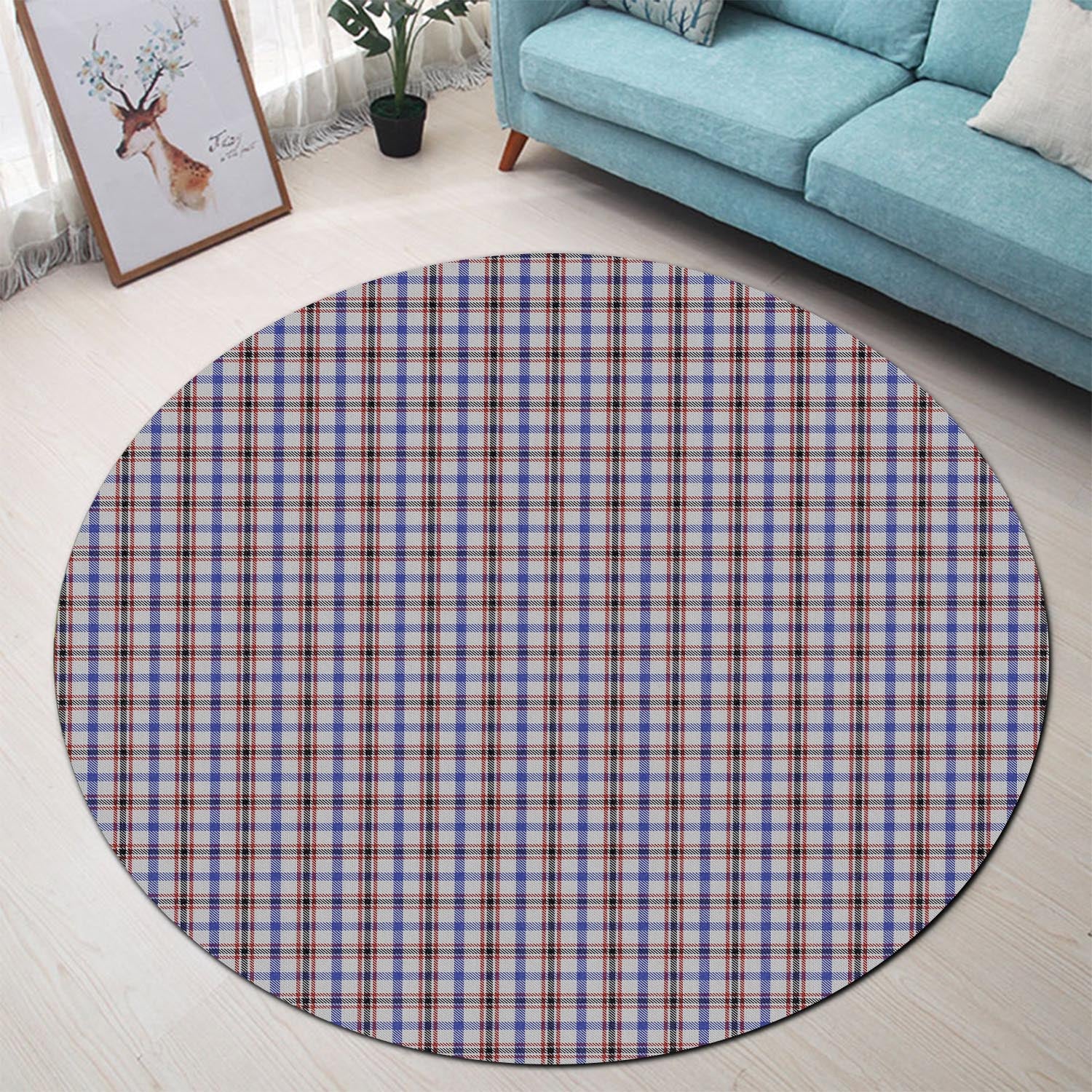 Boswell Tartan Round Rug - Tartan Vibes Clothing