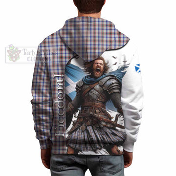 Boswell Crest Tartan Hoodie Inspired by the Freedom of Scottish Warrior - Tartan Vibes Clothing