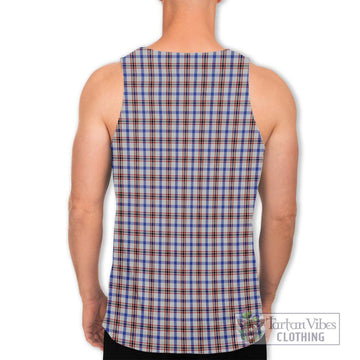 Boswell Tartan Men's Tank Top with Family Crest DNA In Me Style - Tartan Vibes Clothing