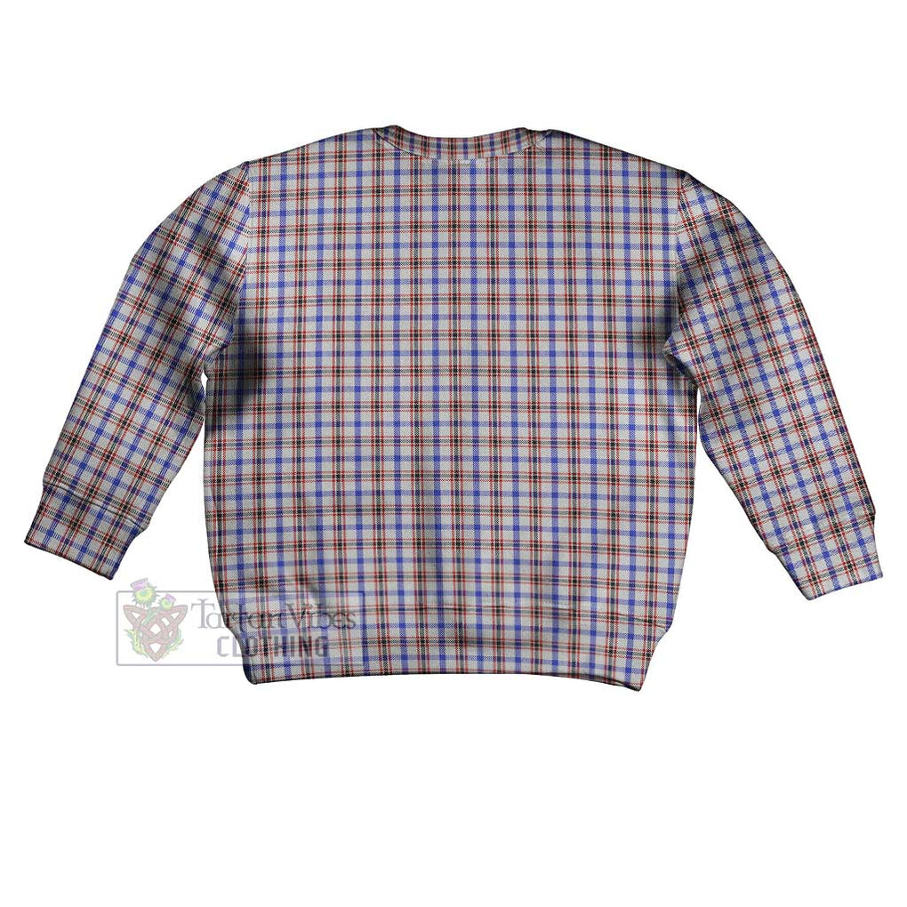 Boswell Tartan Kid Ugly Sweater with Family Crest - Tartan Vibes Clothing