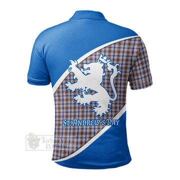 Boswell Family Crest Tartan Polo Shirt Celebrate Saint Andrew's Day in Style - Tartan Vibes Clothing