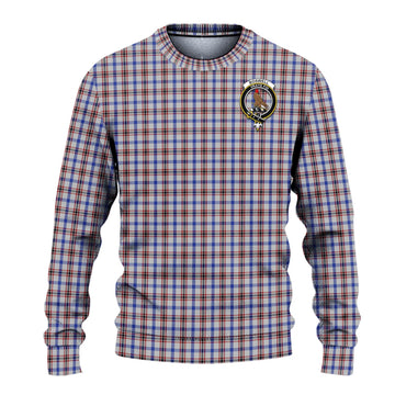 Boswell Tartan Ugly Sweater with Family Crest - Tartan Vibes Clothing