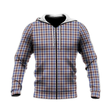 Boswell Tartan Knitted Hoodie - Tartan Vibes Clothing