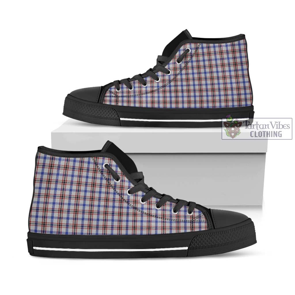 Boswell Tartan High Top Shoes - Tartan Vibes Clothing