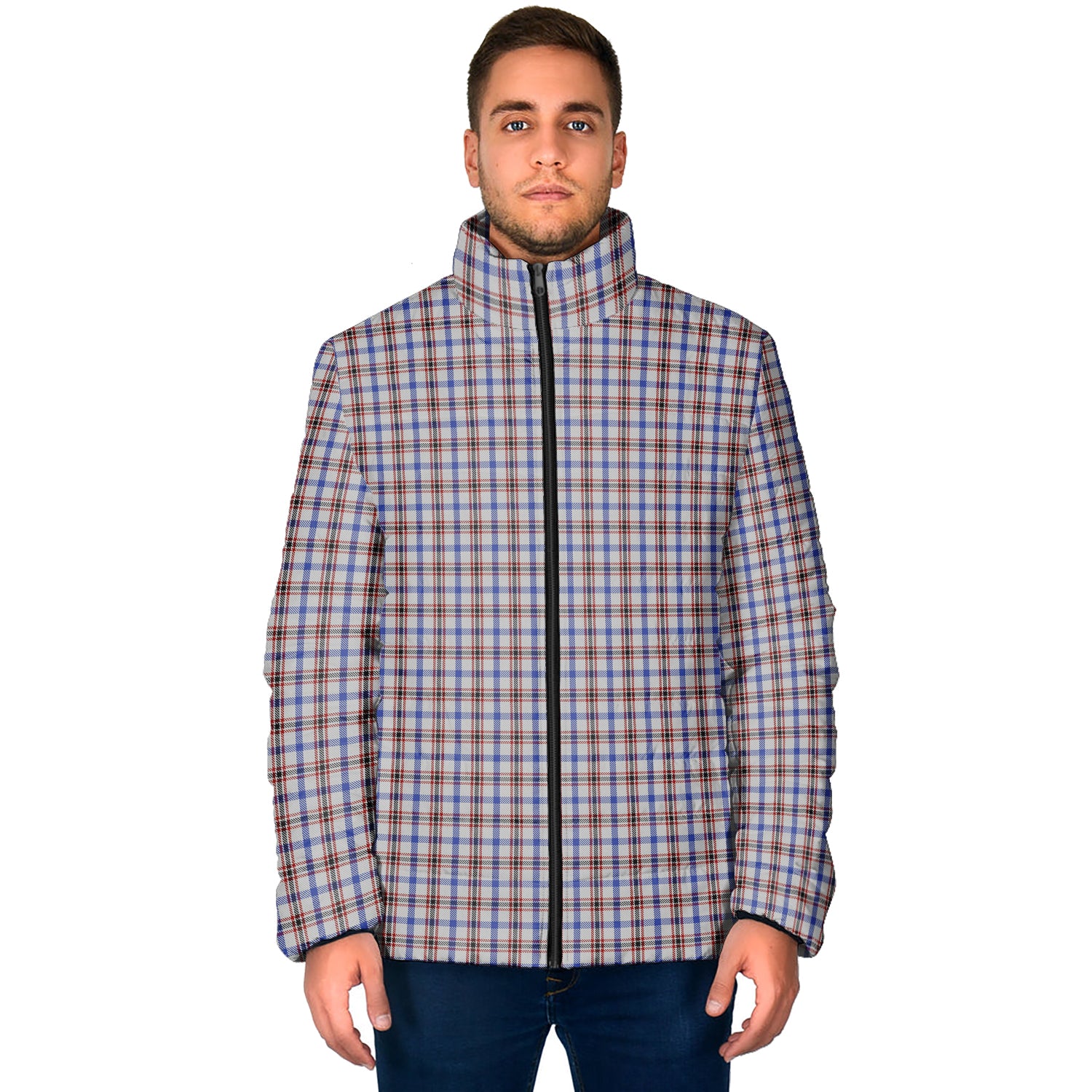 Boswell Tartan Padded Jacket - Tartan Vibes Clothing