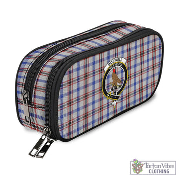 Boswell Tartan Pen and Pencil Case with Family Crest - Tartan Vibes Clothing