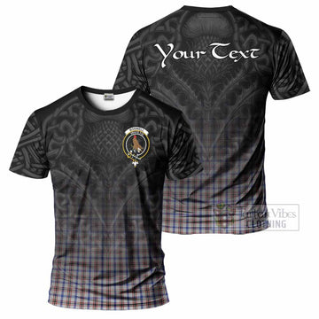Boswell Tartan T-Shirt with Family Crest Celtic Thistle Vibes - Tartan Vibes Clothing