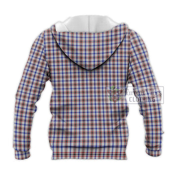 Boswell Tartan Knitted Hoodie with Family Crest DNA In Me Style - Tartan Vibes Clothing