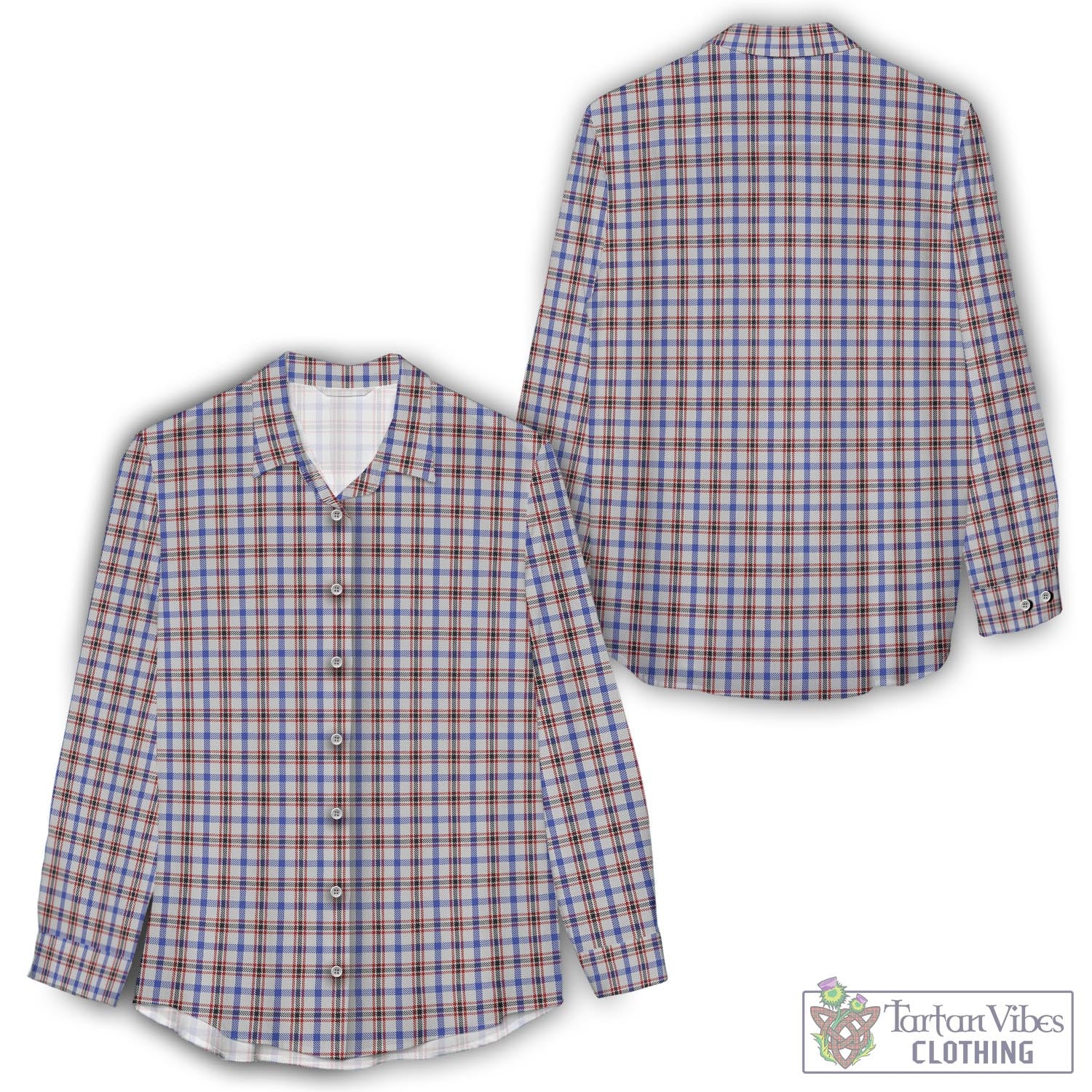 Boswell Tartan Women's Casual Shirt - Tartan Vibes Clothing
