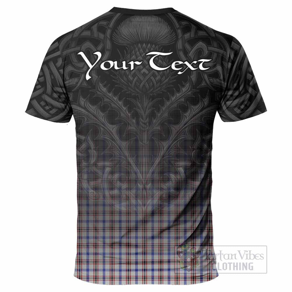 Boswell Tartan T-Shirt with Family Crest Celtic Thistle Vibes - Tartan Vibes Clothing