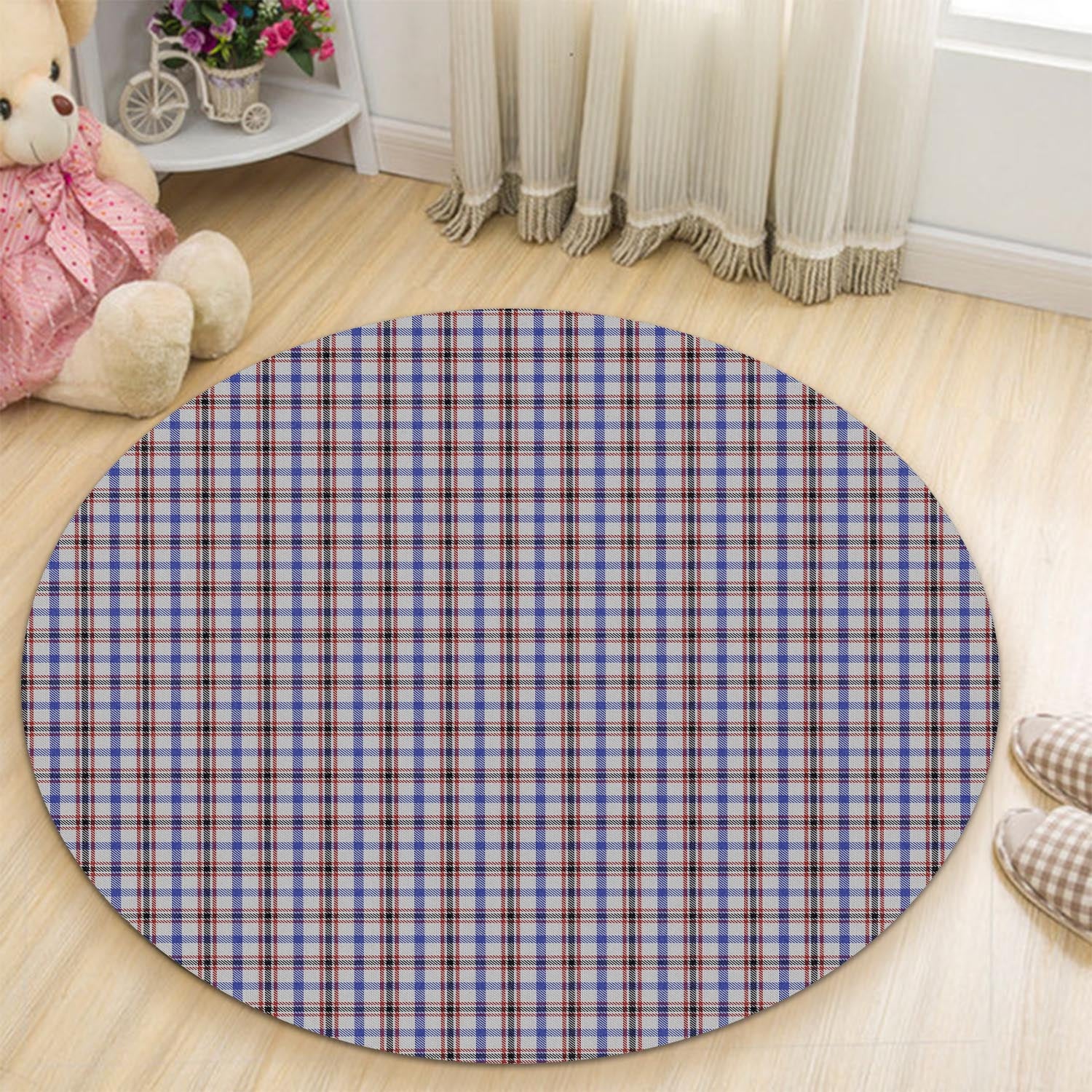 Boswell Tartan Round Rug - Tartan Vibes Clothing
