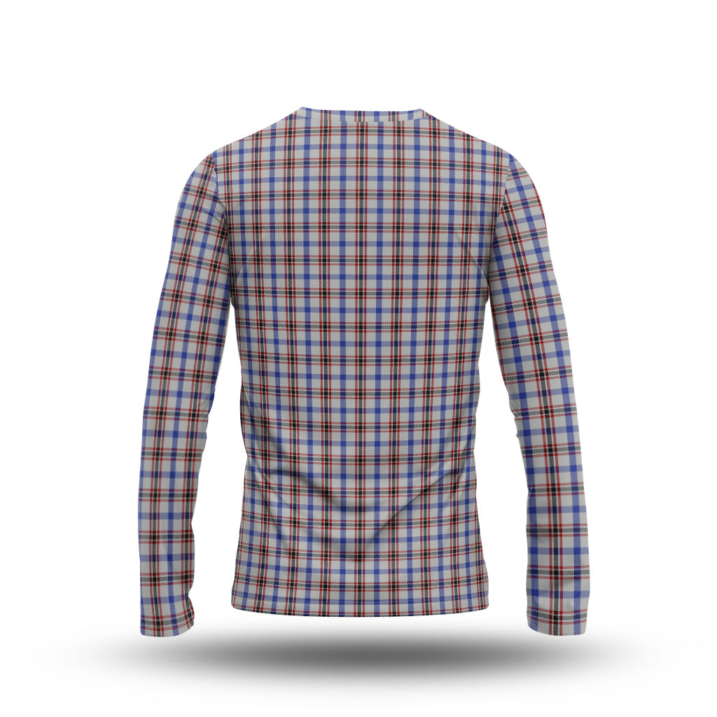 Boswell Tartan Long Sleeve T-Shirt with Family Crest - Tartan Vibes Clothing
