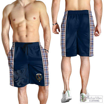 Boswell Tartan Men's Shorts with Family Crest and Lion Rampant Vibes Sport Style - Tartan Vibes Clothing