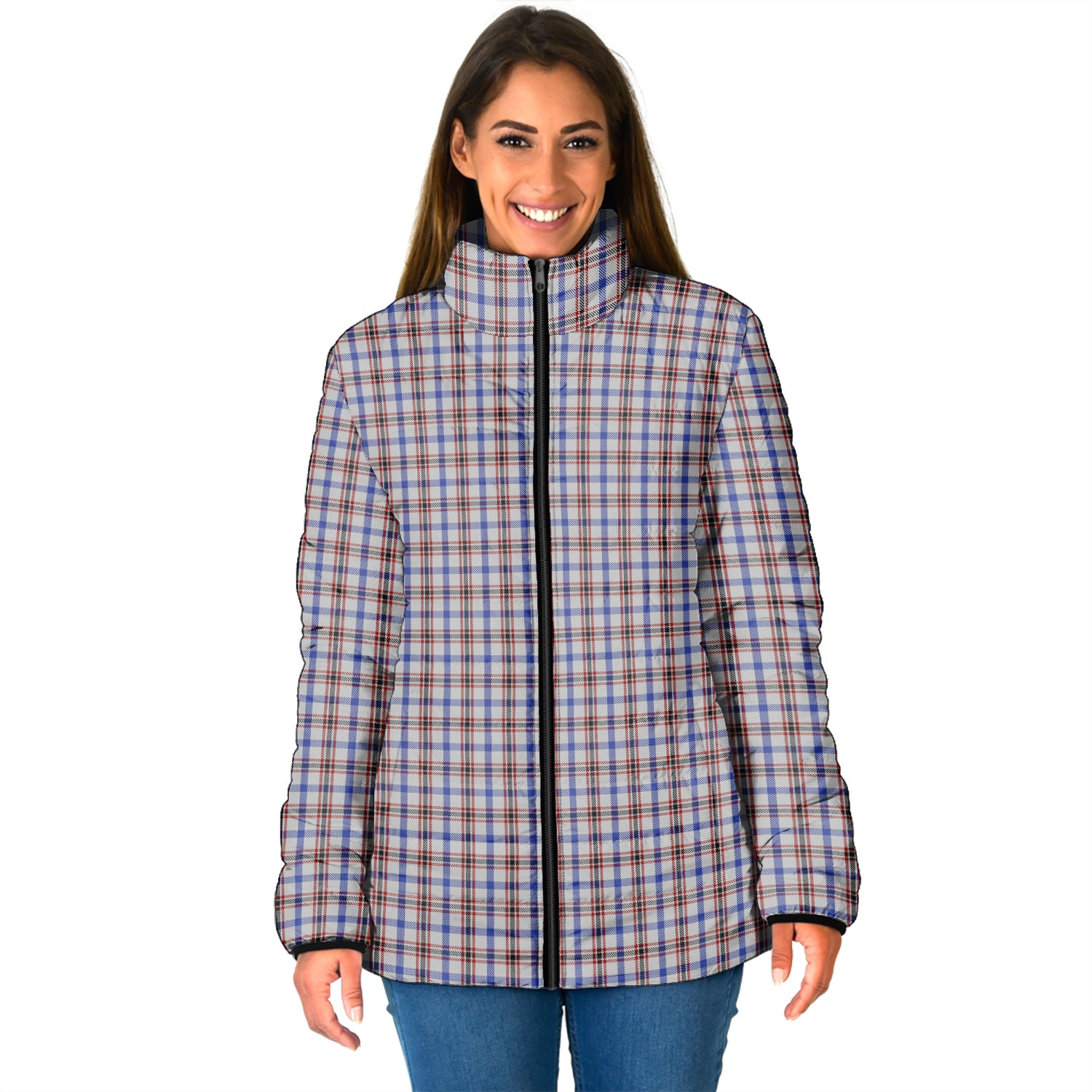 Boswell Tartan Padded Jacket - Tartan Vibes Clothing
