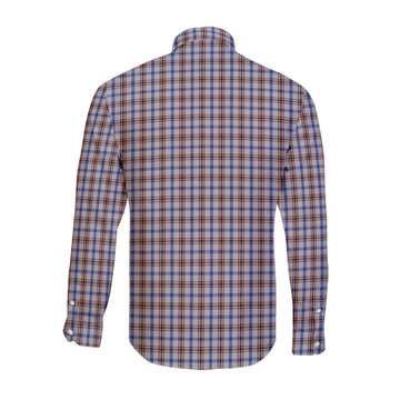 Boswell Tartan Long Sleeve Button Up Shirt - Tartan Vibes Clothing