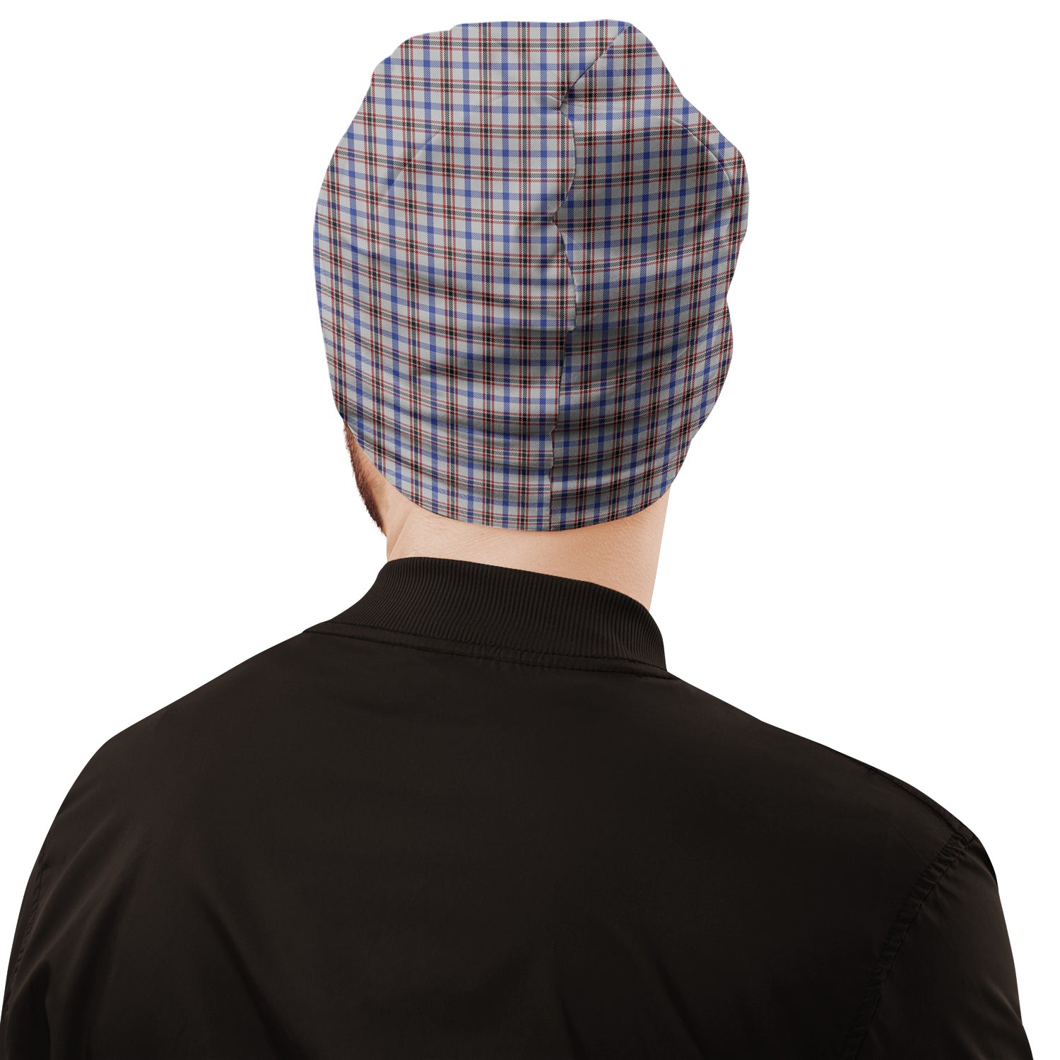 Boswell Tartan Beanies Hat with Family Crest - Tartan Vibes Clothing
