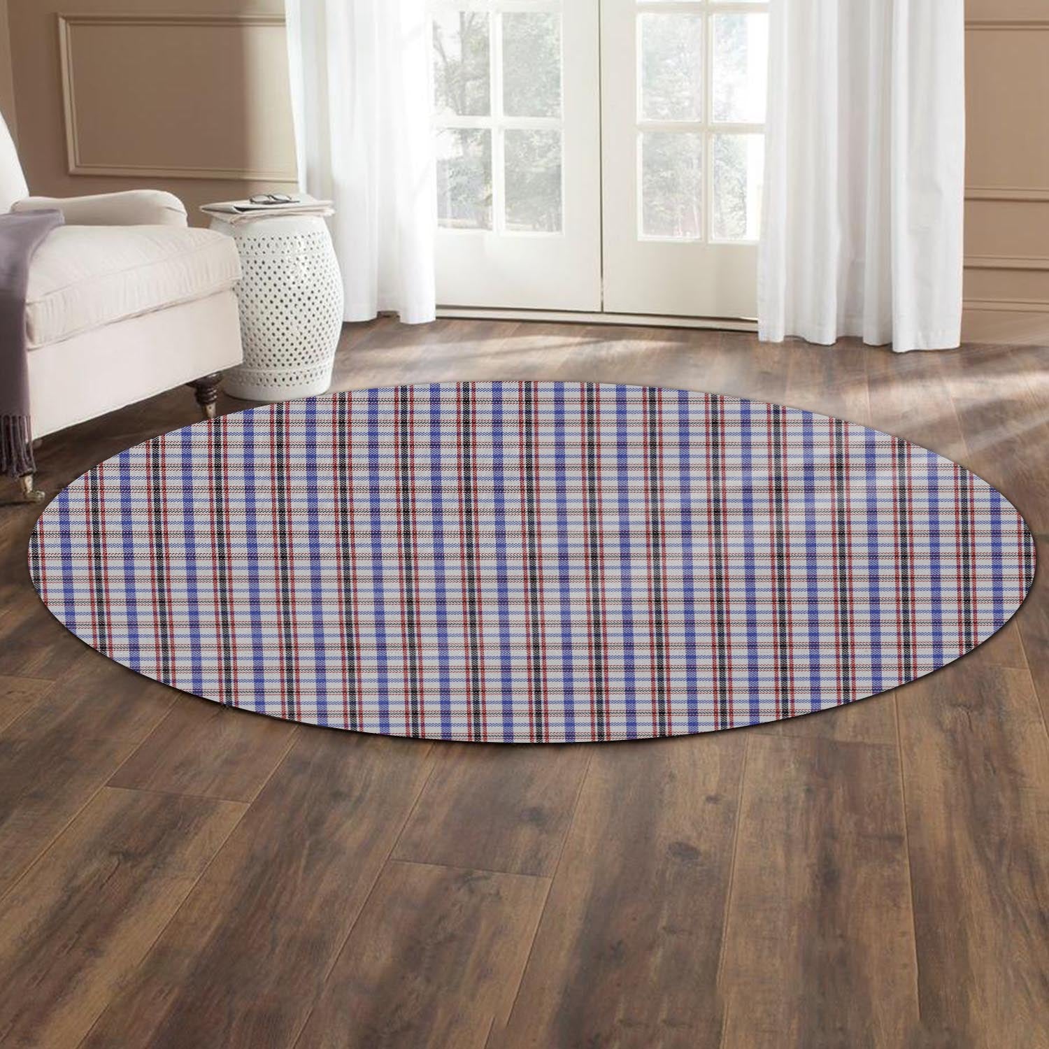 Boswell Tartan Round Rug - Tartan Vibes Clothing
