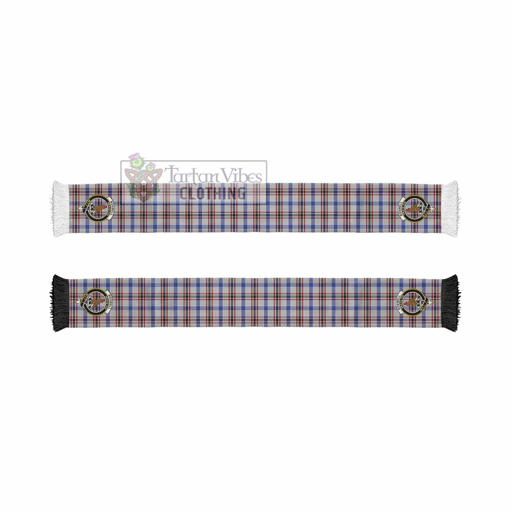 Boswell Tartan Ruffneck Scarf with Family Crest - Tartan Vibes Clothing