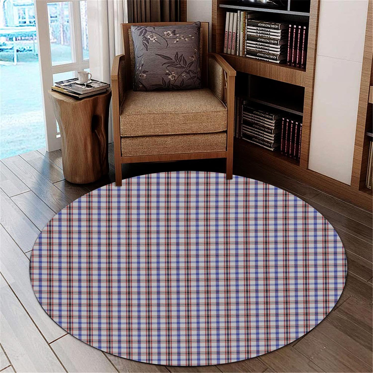 Boswell Tartan Round Rug - Tartan Vibes Clothing