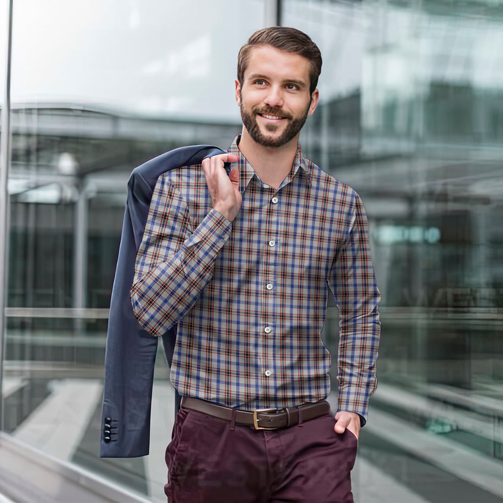 Boswell Tartan Long Sleeve Button Up Shirt - Tartan Vibes Clothing