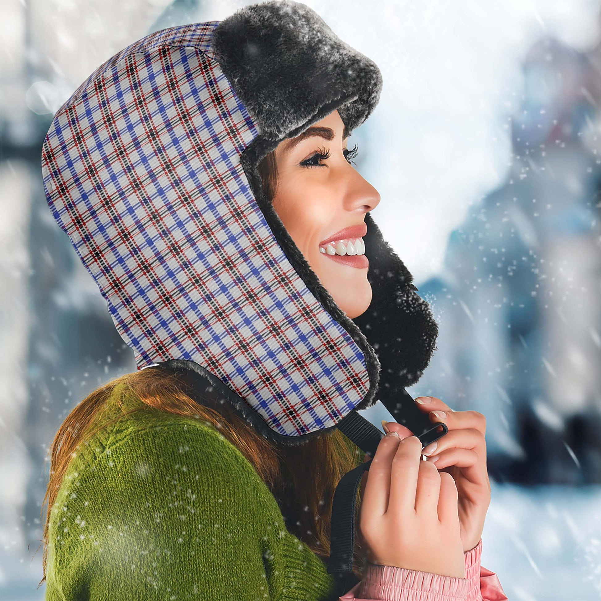 Boswell Tartan Winter Trapper Hat - Tartan Vibes Clothing