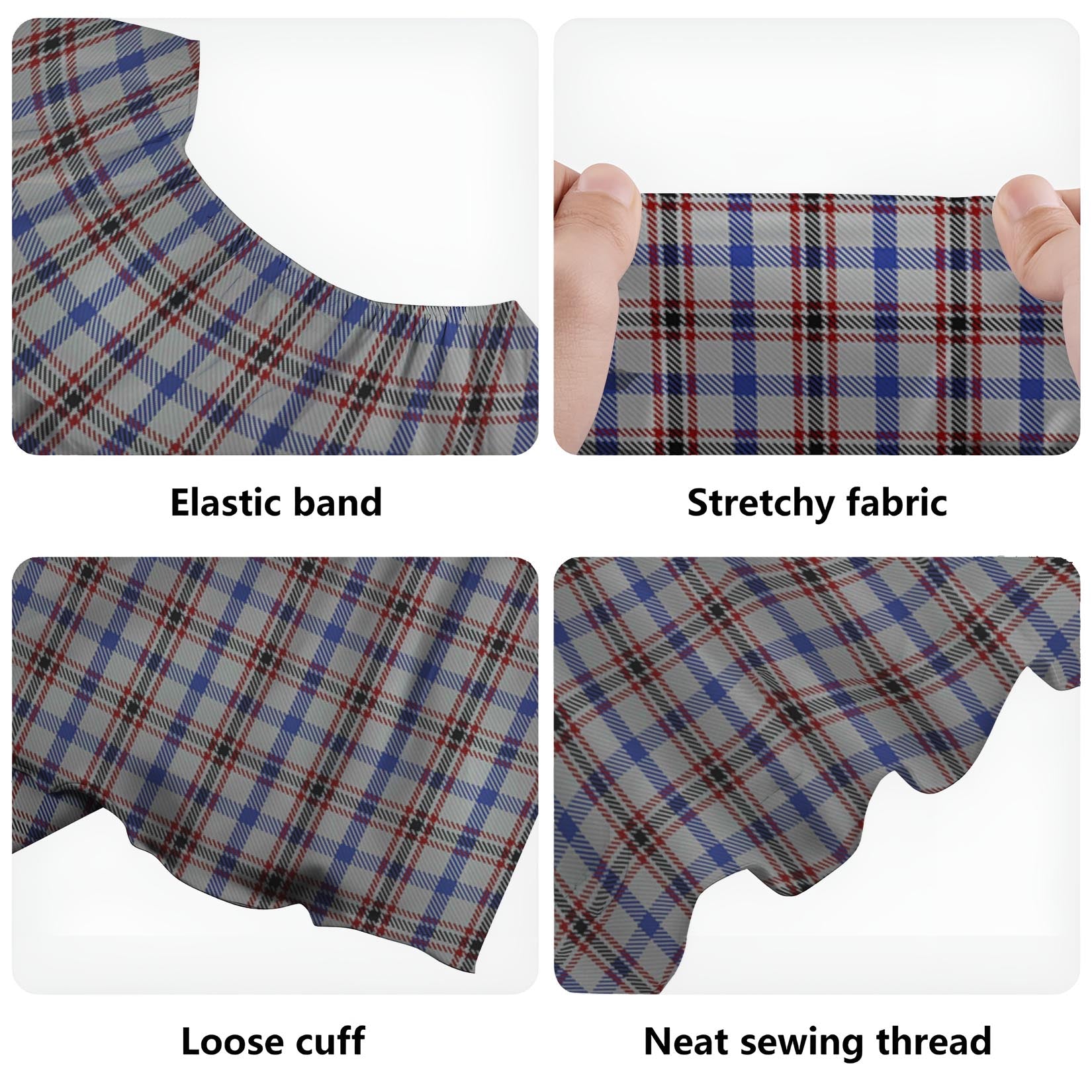 Boswell Tartan Off Shoulder Long Dress - Tartan Vibes Clothing