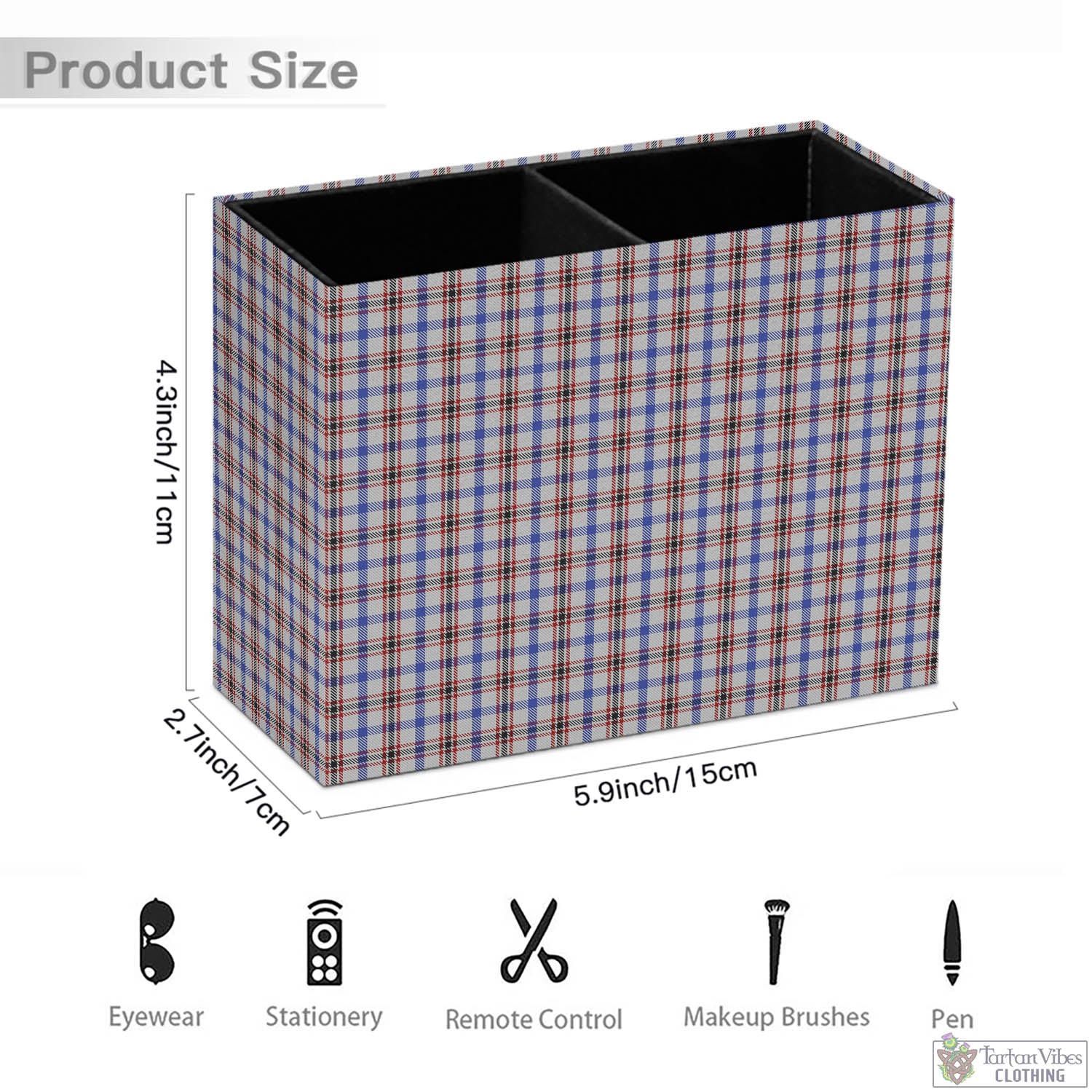 Boswell Tartan Pen Holder - Tartan Vibes Clothing