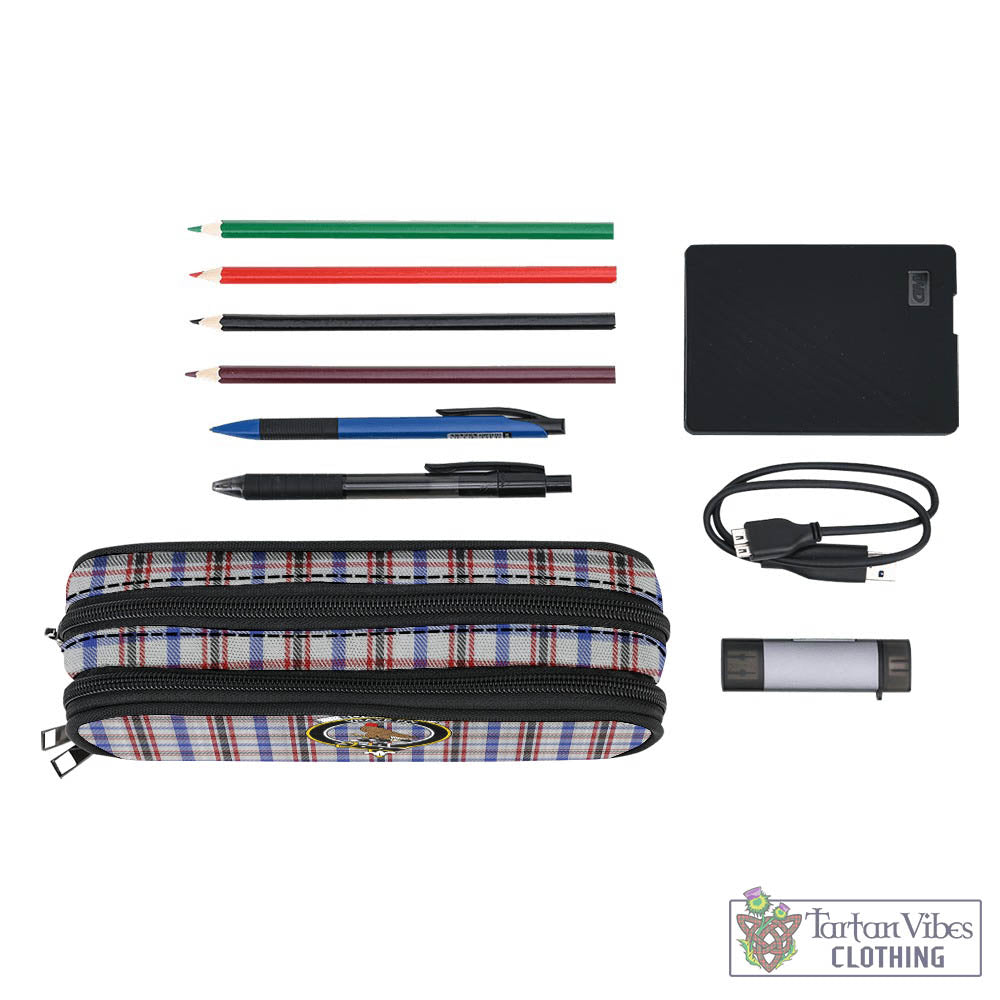 Boswell Tartan Pen and Pencil Case with Family Crest - Tartan Vibes Clothing
