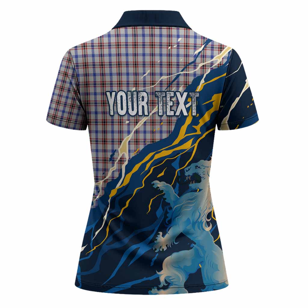 Boswell Scotland Tartan Women Polo Shirt WC2026 Football - We'll Be Coming