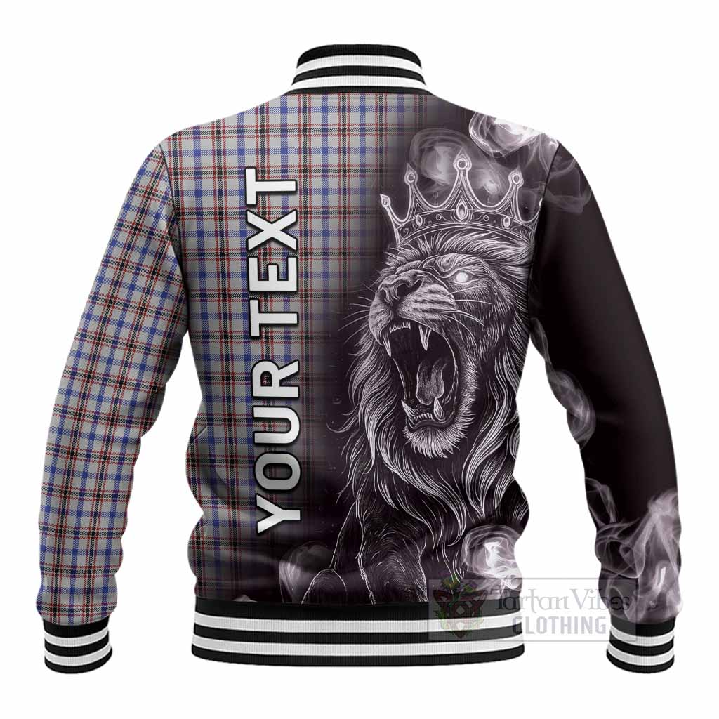 Boswell Tartan Baseball Jacket Roaring Lion Heritage