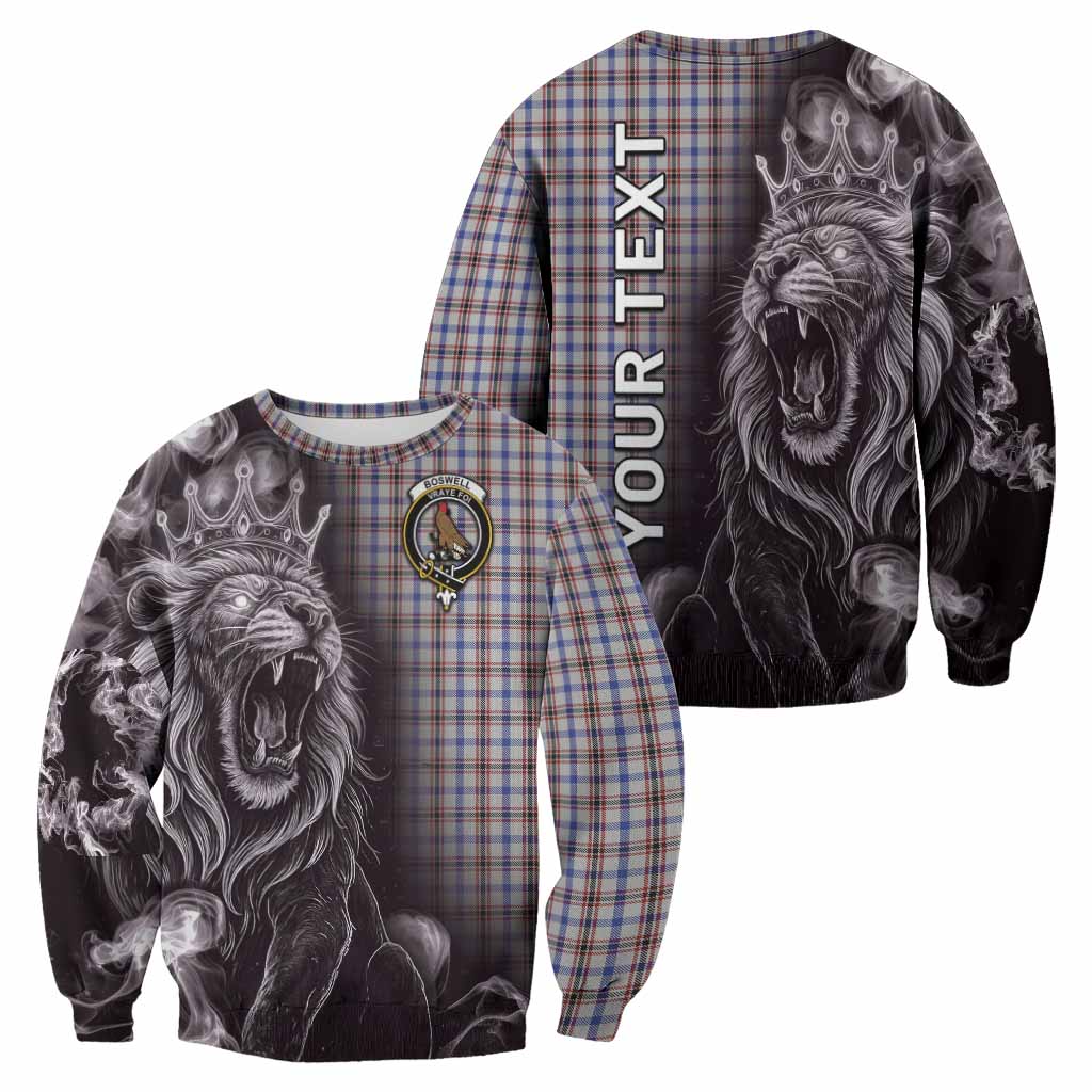 Boswell Tartan Sweatshirt Roaring Lion Heritage