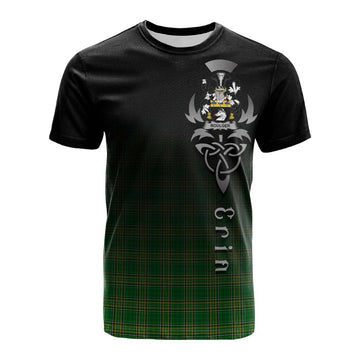 Boulger Irish Clan Cotton T-shirt with Coat of Arms Erin Go Bragh Celtic Inspired Kid's Shirt - Tartan Vibes Clothing