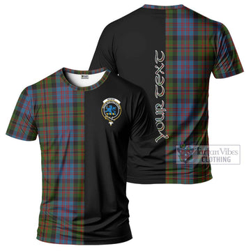 Bowie Tartan T-Shirt with Family Crest and Half Of Me Style Kid's Shirt - Tartan Vibes Clothing