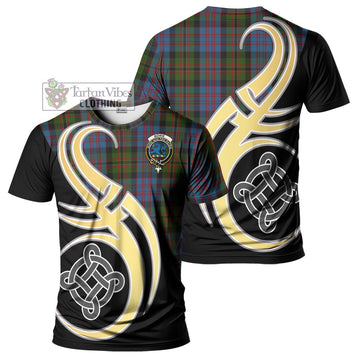 Bowie Tartan T-Shirt with Family Crest and Celtic Symbol Style Kid's Shirt - Tartan Vibes Clothing