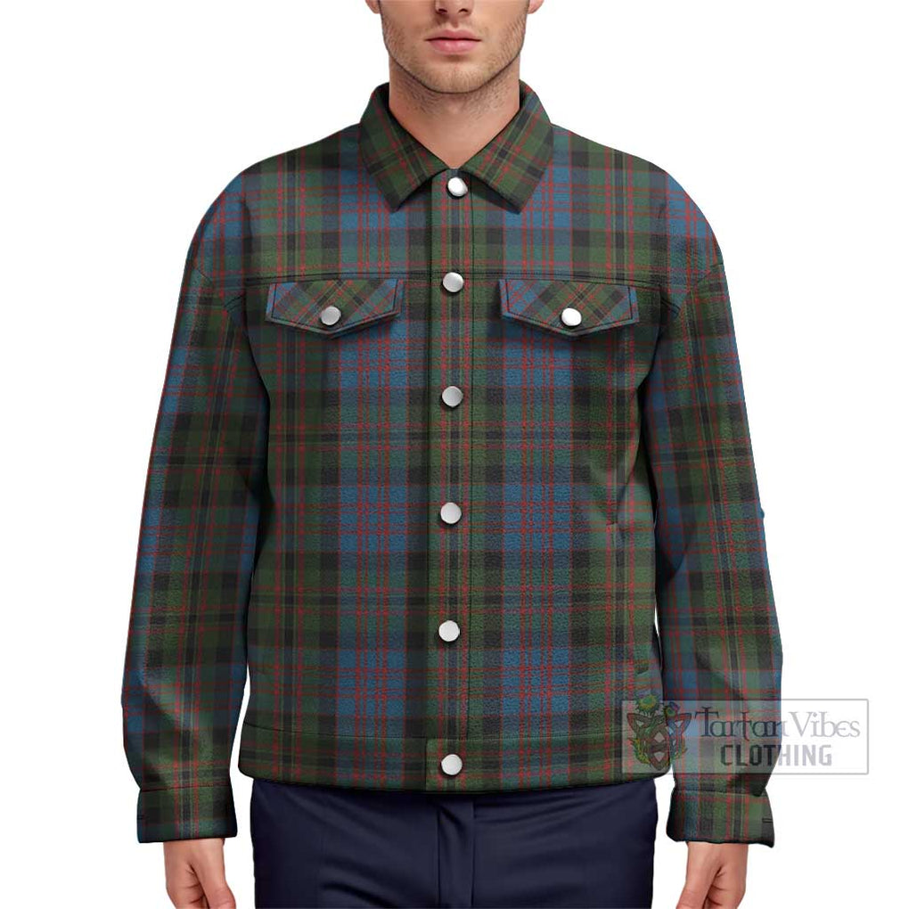 Bowie Tartan Unisex Lapel Cotton Jacket Unisex - Tartan Vibes Clothing