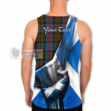 Bowie Tartan Men's Tank Top with Family Crest Scotland Patriotic Style - Tartan Vibes Clothing