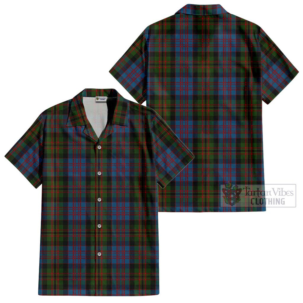 Bowie Tartan Cotton Hawaiian Shirt - Tartan Vibes Clothing